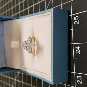 Faux Diamond Fashion Ring